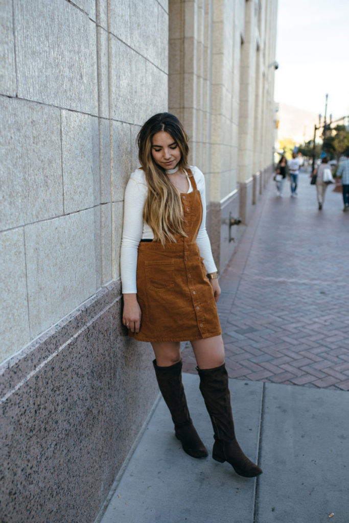 Wearing Tall Boots with Dresses & Confident Twosday Linkup - I do