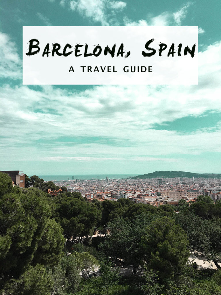 barcelona spain travel guide by Lauryncakes