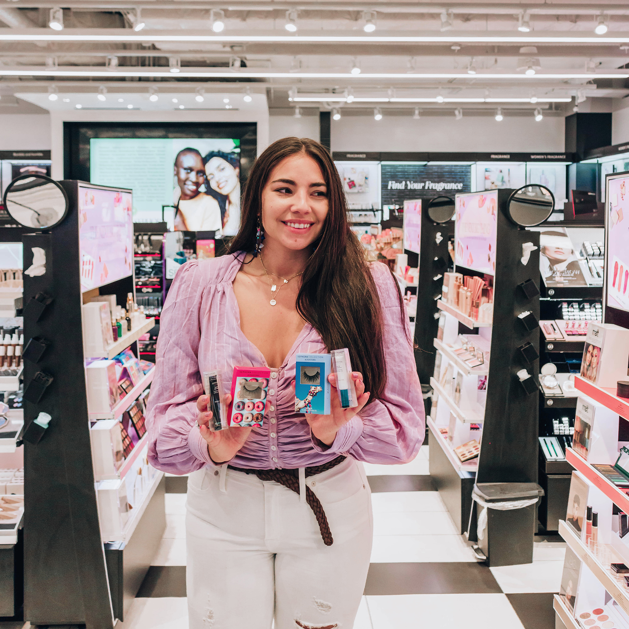 False lashes available at Sephora Station Park