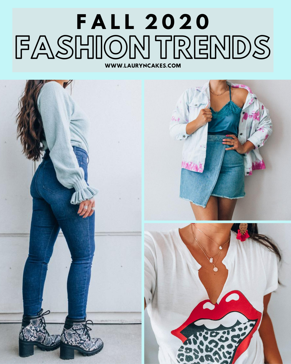 Fashion Trends Fall 2020 | Lauryncakes.com