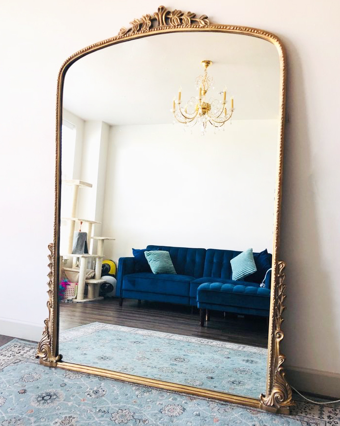 Affordable Anthropologie Mirror Dupes, Large Gold Floor Mirror Anthropologie