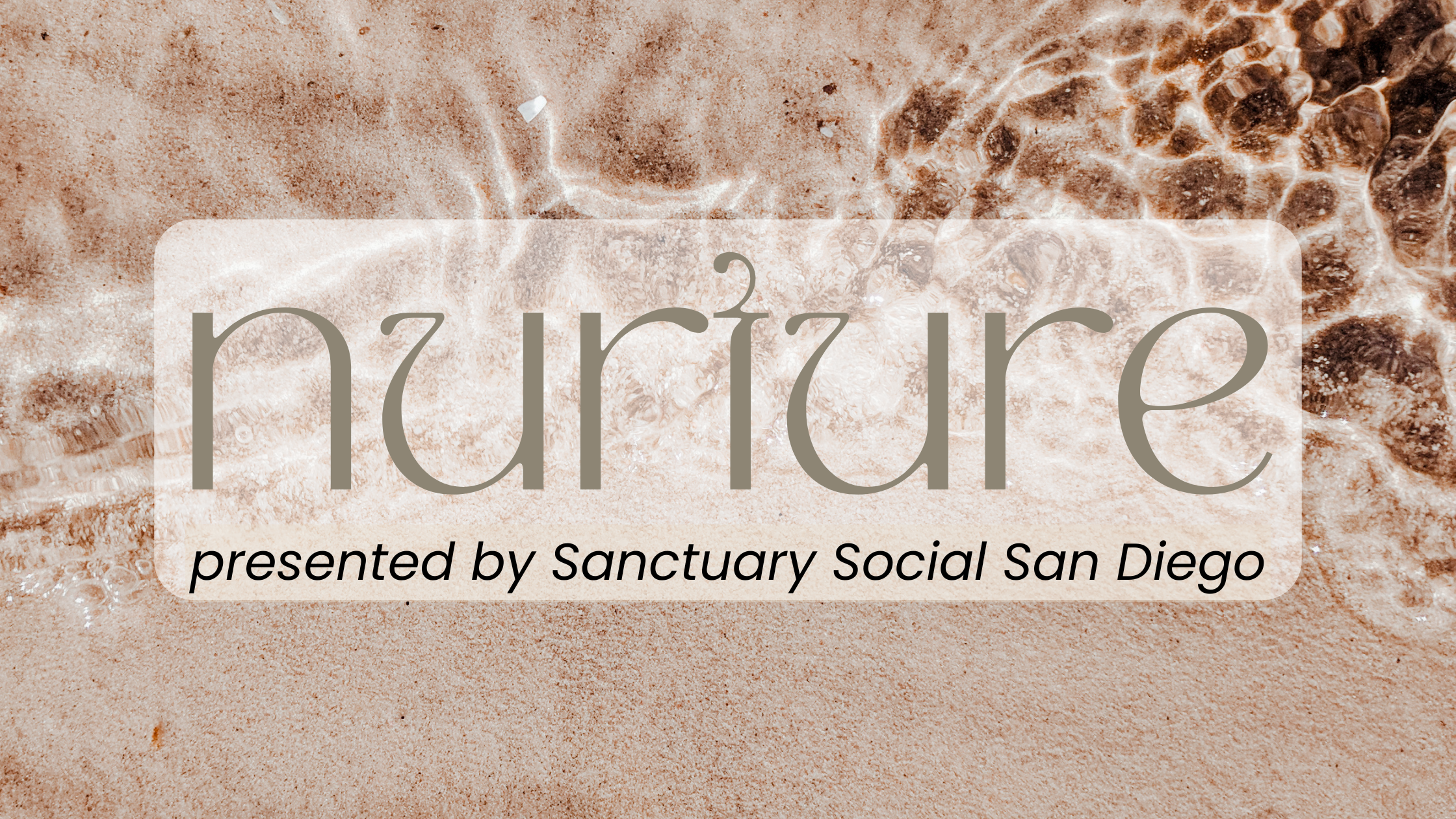 nourish november sanctury social san diego event
