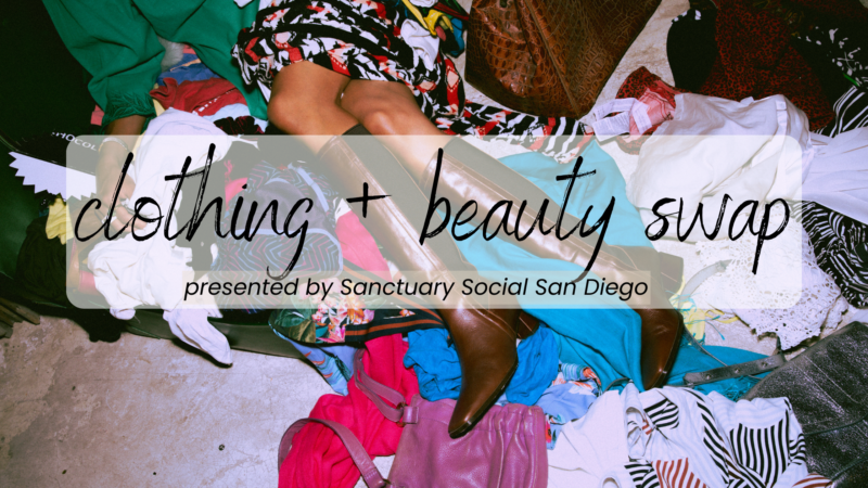 San Diego clothing swap and beauty product swap